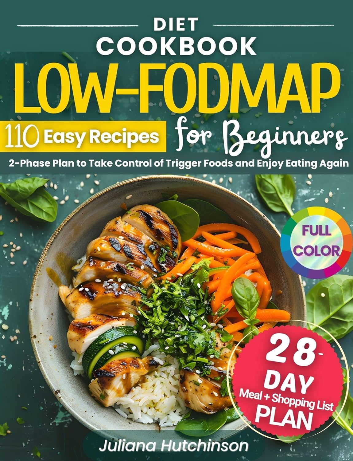 Low-FODMAP diet cookbook cover